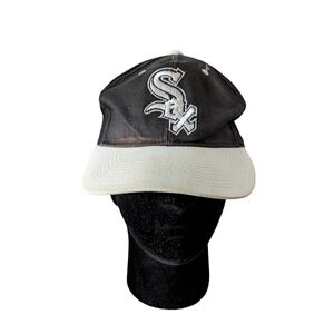 Vintage Chicago White Sox G Cap Snapback Hat  MLB Baseball Big Logo